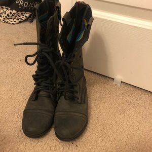 Steve Madden Combat Boots